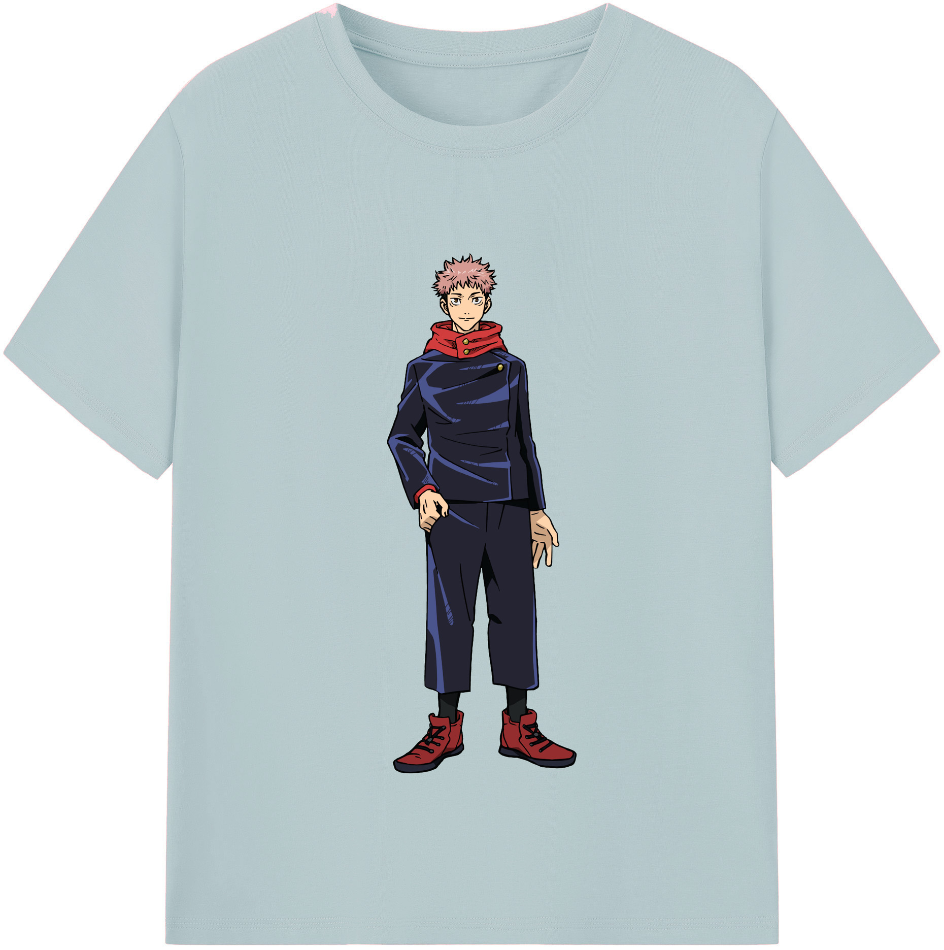 （画像用） 呪術廻戦 Jujutsu Kaisen 綿100％半袖Tシャツ（フロントプリント）